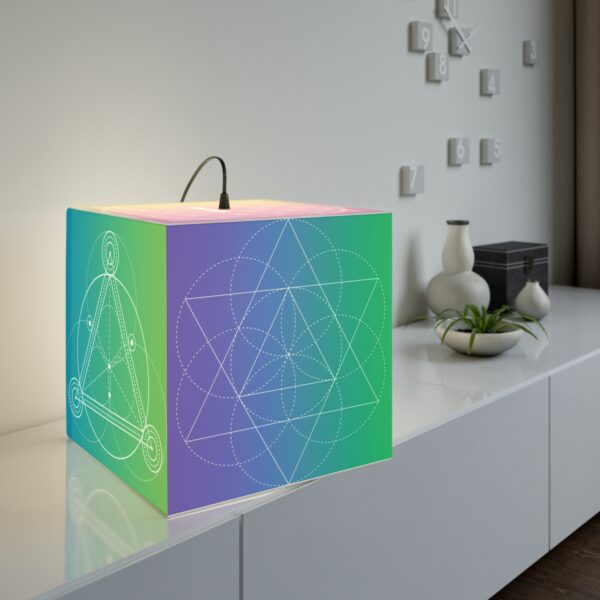 Sacred Geometry Light Cube Lamp - Image 16