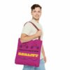 Create Your Own Reality Tote Bag (AOP) - Image 24