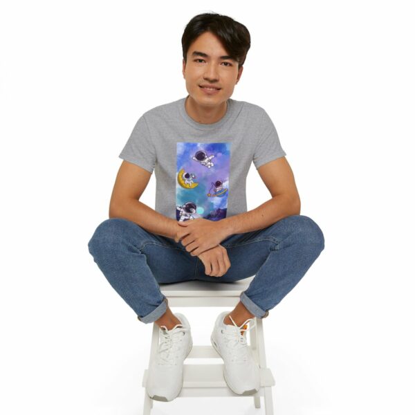Cute Astronauts Unisex Ultra Cotton Tee - Image 31