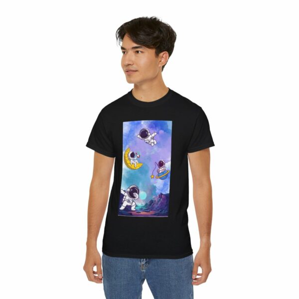 Cute Astronauts Unisex Ultra Cotton Tee - Image 18