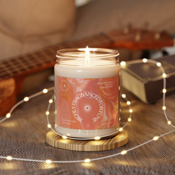 Richly Fragranced Fortune Scented Soy Candle, 9oz - Image 48