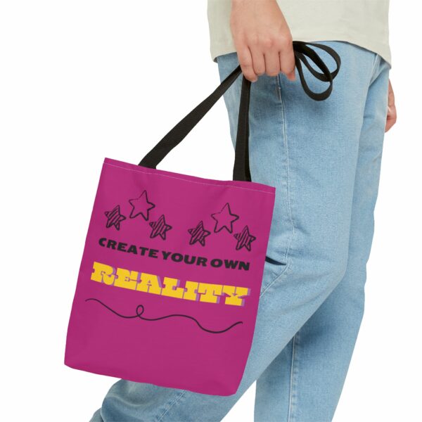 Create Your Own Reality Tote Bag (AOP) - Image 4