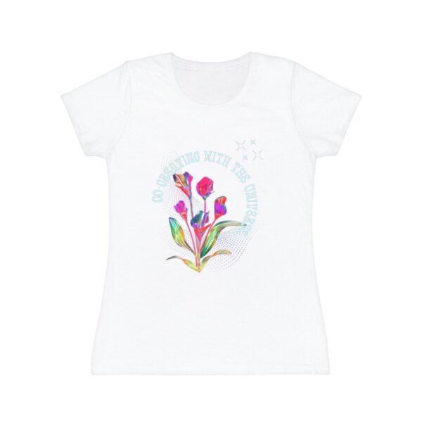 Co-Creating With The Universe - Women's Iconic T-Shirt - Image 7